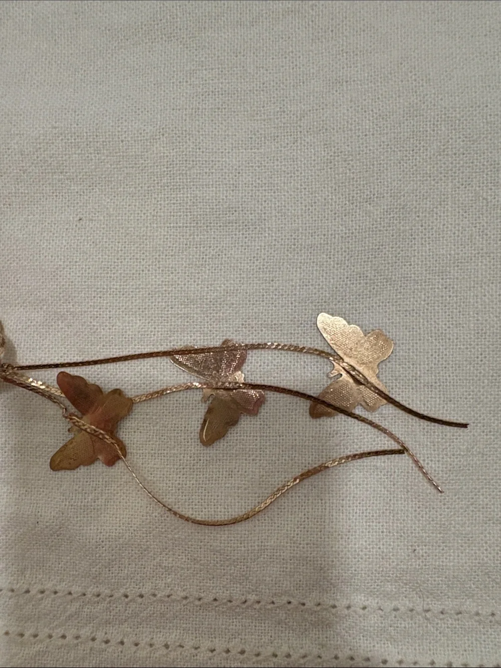 Gold Butterfly Hairclip